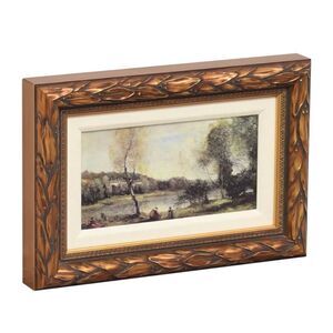 Ethan Allen Ville D’Avray Wall Art  Oil on Canvas Painting / excellent